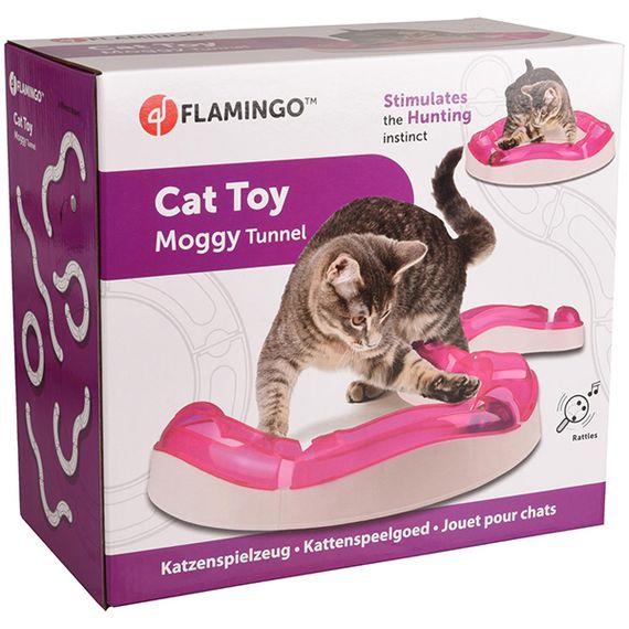Іграшка для котів Flamingo Moggy Tunnel, 39 см