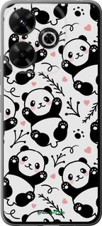 Чохол на Xiaomi Redmi Note 13R 5G Панди "4318u-3797-2448"