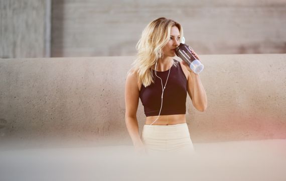 Шейкер спортивний SmartShake Slim 500ml Gray | Зображення 6