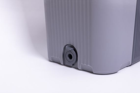 Телескопічна швабра з плоскою насадкою та відро з двома секціями для миття підлоги й віджиму, комплект для прибирання HP-35015-20 | Зображення 2