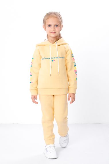 Костюм для дівчинки Носи своє 110 Світло-жовтий (p-15309-175108) | Зображення 1