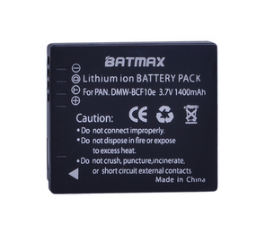 Аккумулятор Batmax 3.7V 1400mAh Panasonic DMW-BCF10E / CGA-S/106C / CGA-S009