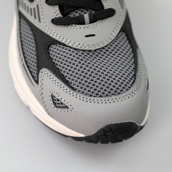 Кросівки чоловічі шкіряні 591329 Сірі чорні 41 42 43 44 45 | Зображення 3