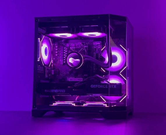 Ігровий ПК GAMING PC Tower / Intel Core i5-14600KF (14 (20) ядер по 3.5 - 5.3 GHz) / 32 GB DDR5 / 1000 GB SSD / nVidia GeForce RTX 5070, 12 GB GDDR7, 192-bit б/в | Зображення 3
