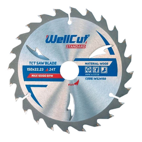 Диск пиляльний d150мм*22,23мм 24T WellCut NovoAbrasive