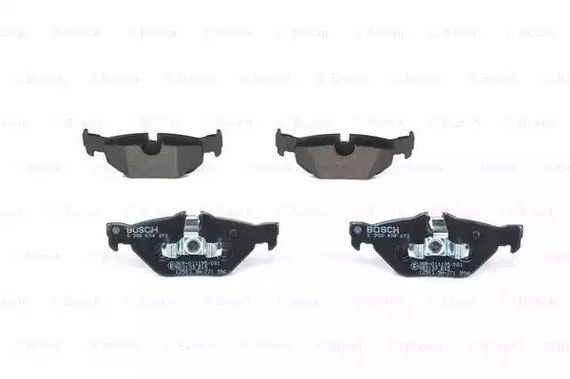 Колодки гальмівні дискові BMW 1 (E81,87) 05-,3 (E90,91) 07-,X1 (E84) 09- задн.  BOSCH (0986494272)