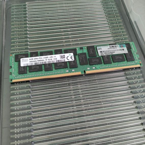 Комплект: серверная оперативная память Hynix HPE / 512 GB / DDR4 ECC / 2133 MHz б/у | Зображення 1