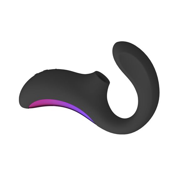 Кліторально-вагінальний звуковий стимулятор LELO Enigma Black | Зображення 5