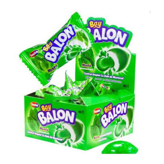 Жевательная резинка Bay Balon мята с жидким центром 50шт