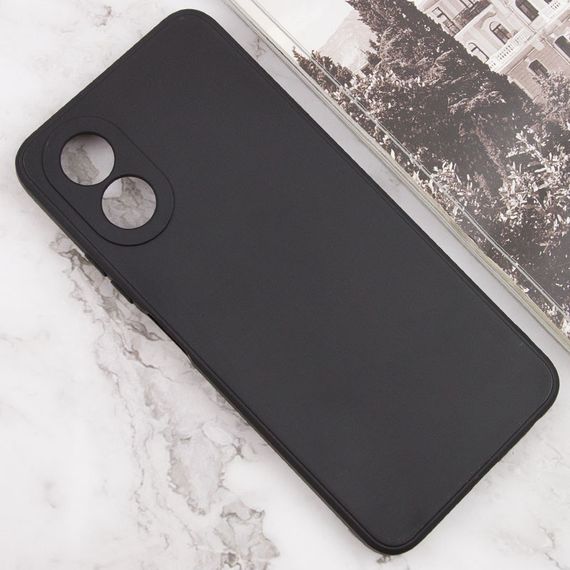 Силіконовий чохол Candy Full Camera для Oppo A58 4G Чорний / Black | Зображення 1