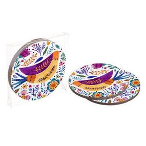 Подставки под горячее Coaster Пташка (пробка) 10 см