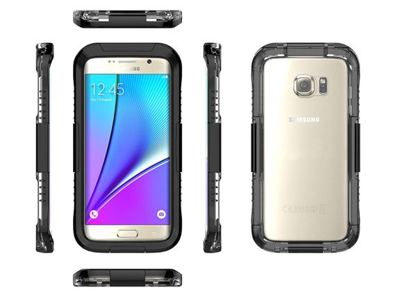 Подводный чехол аквабокс PRIMO для Samsung S7 Edge - Black | Зображення 1