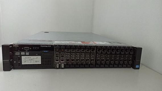Сервер Dell PowerEdge R720 2U Rack / 2xIntel Xeon E5-2643 (4(8) ядра по 3.3-3.5GHz) / 64GB DDR3 / 2x 450GB HDD / iRMC S3 Graphics / Два блока живлення 750W б/у | Зображення 2
