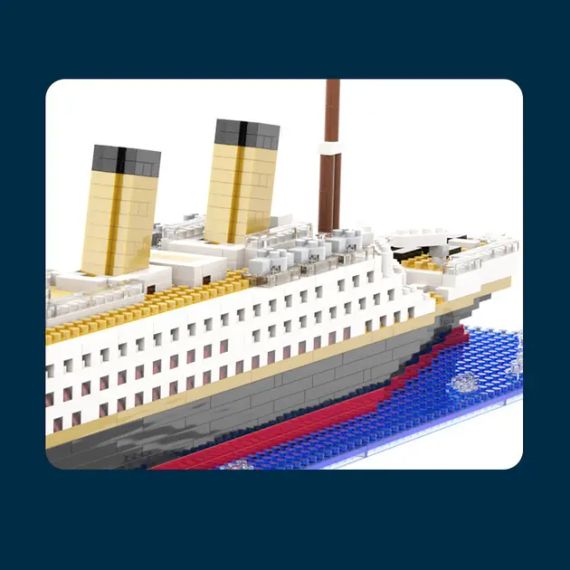 Конструктор корабель Titanic (1878 деталей) | Зображення 3