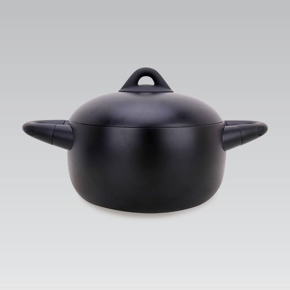 Каструля Maestro MR-4017-18, 2.2 л, 18 см, алюмінієва з кришкою та антипригарним покриттям