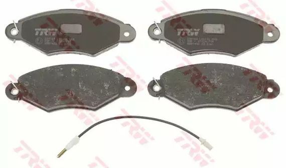 Колодки гальмівні NISSAN — RENAULT Kubistar/Kangoo/Kangoo Express/Kangoo Rapid, TRW (GDB140 | Зображення 1