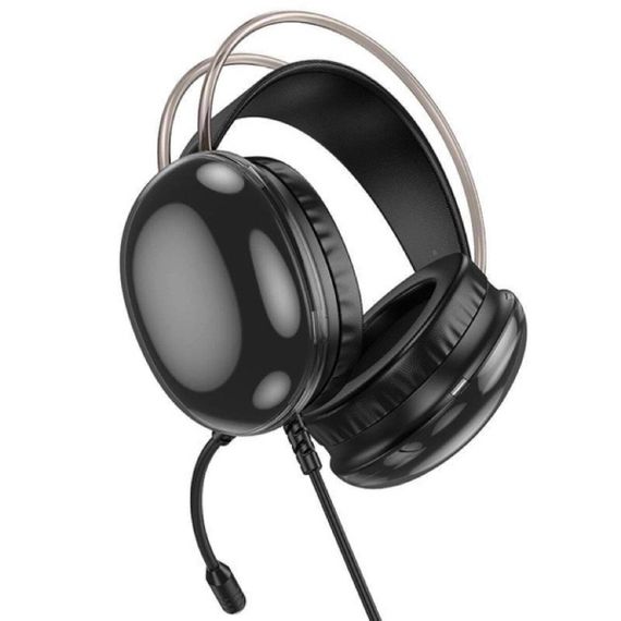 Навушники HOCO W109 Plus Rich USB7.1 channel gaming headphones Black | Зображення 4