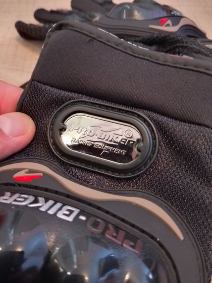 Рукавички захисні для їзди на мотоциклі велосипеді Pro-Biker | Зображення 8