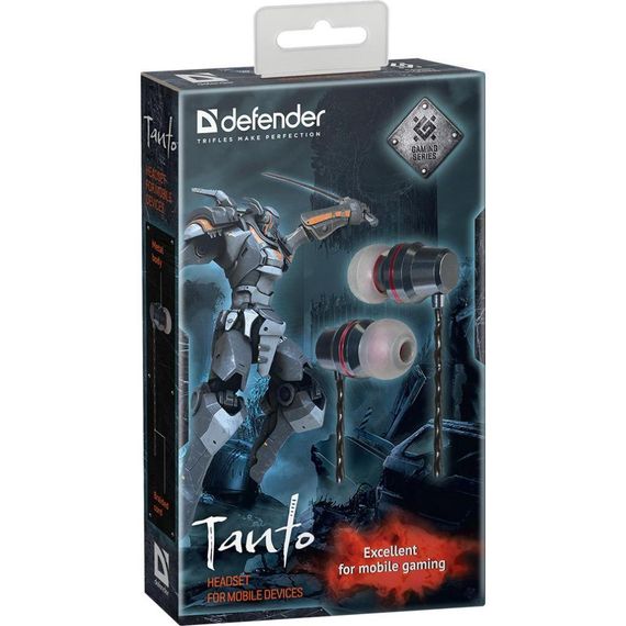 Навушники Defender Tanto Black-Grey (64451) | Зображення 1