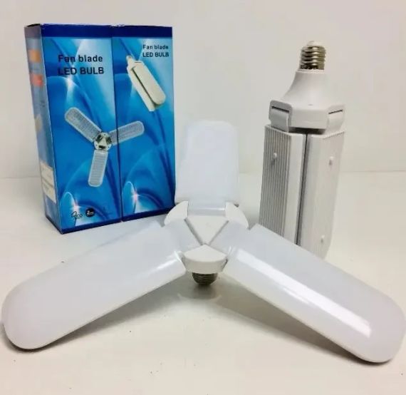 Світлодіодна лампа Fan Blade Led 45W E27 потрійна у формі вентилятора | Зображення 1