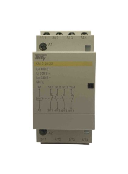 Контактор модульний КМ-2-25-22 25А 230AC 2NO-2NC 4р 2мод. Ny95503873 | Зображення 2