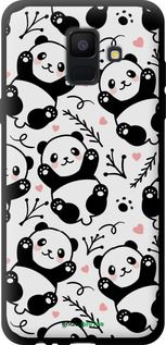 Чохол на Samsung Galaxy A6 2018 Панди "4318b-1480-2448"