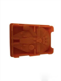 Силиконовая форма 3D для выпечки, льда, шоколада Star Wars Сокол Тысячилетия