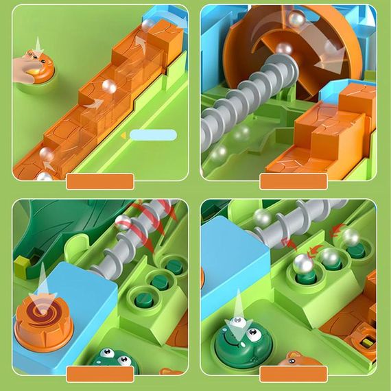 Настольная интерактивная игра SHT 983 Jungle Adventure Game Colorful | Зображення 2