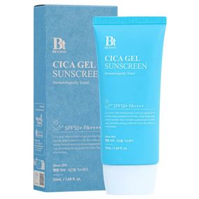 Увлажняющая солнцезащитная крем-сыворотка с центеллой BENTON Cica Gel Sunscreen Serum SPF50 PA++++ (50 ml)