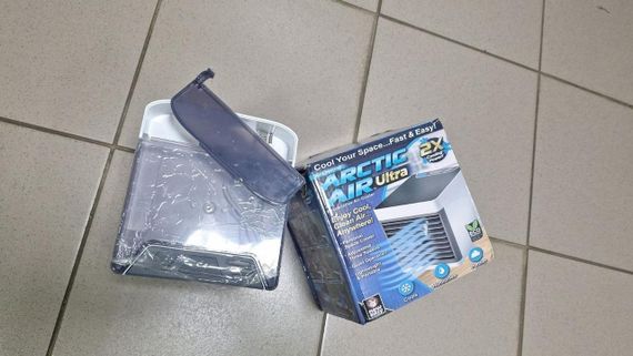 ОЧЕНКА! Кондиціонер Arctic Air охолоджувач повітря працює від USB (пошкоджена кришка, непогане паковання 3086) | Зображення 1
