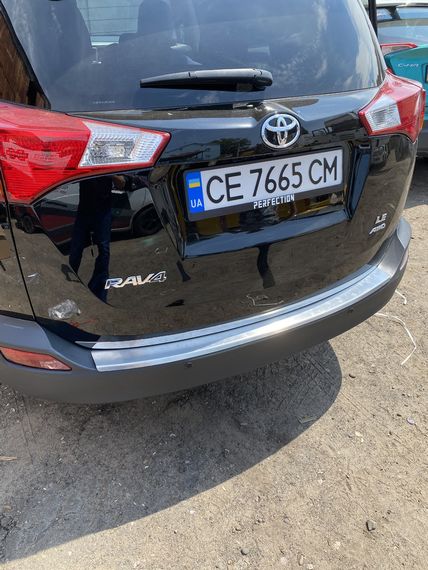Кромка багажника OmsaLine (нерж.) для Toyota Rav 4 2013-2018 рр | Зображення 1