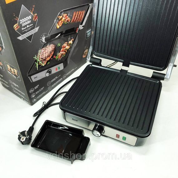 Гриль для приготовления блюд, Мультипекарь гриль, Настольный электрогриль для кухни KW-59 | Зображення 9