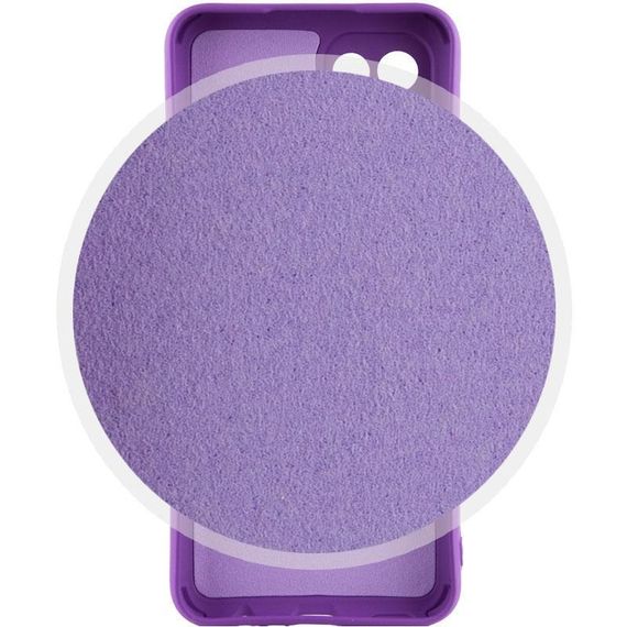 Чохол TPU GETMAN Liquid Silk Full Camera для Samsung Galaxy A05 Фіолетовий / Purple | Зображення 1