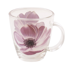 OCT23  A2410T  Кухоль 340 мл скляний   Фіалка 7013499900