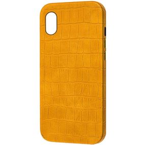 Кожаный чехол Croco Leather для Apple iPhone X / XS (5.8")