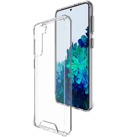 Чохол TPU Space Case transparent для Samsung Galaxy S22+ Прозорий | Зображення 1