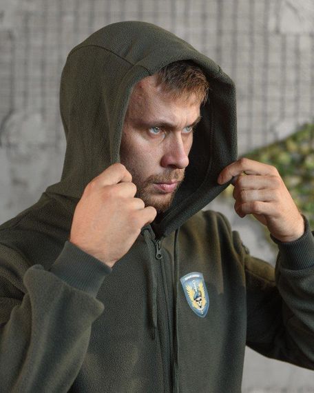 Флісовий костюм олива Вірний назавжди НП5545 | Зображення 2