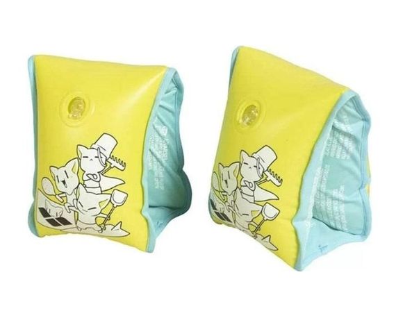 Нарукавники Arena FRIENDS SOFT ARMBAND жовтий 3-6Y 3468336479070