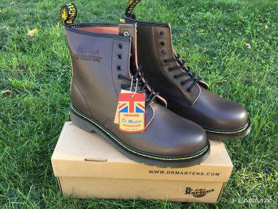 Ботинки Dr. Martens 1460 (Коричневые) Размер 41 42 43 44 45