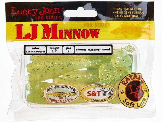 Виброхвосты 3,3" LJ Лаки Джон MINNOW ПЛАВАЮЩИЙ 143-071 | Зображення 1