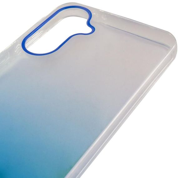 Чохол TPU+PC Glassbend для Samsung Galaxy A35 Blue | Зображення 2
