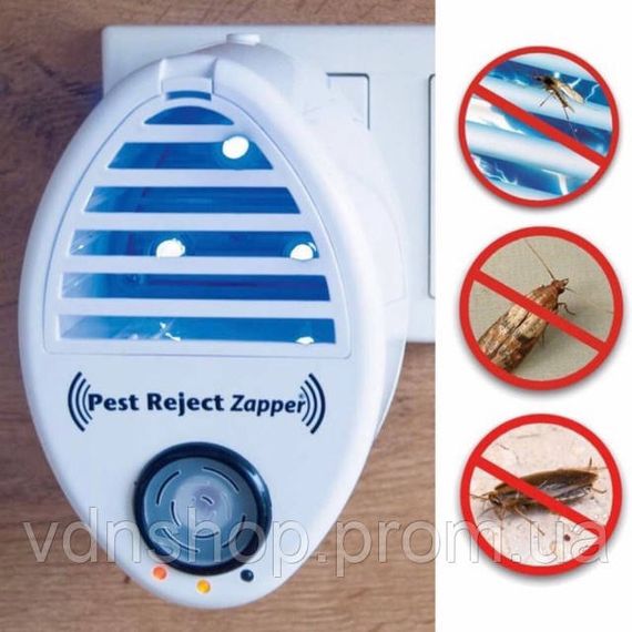 Ультразвуковой отпугиватель грызунов Pest reject zapper RS-14, Мыши в доме, Фумигаторы от насекомых CQ-12 | Зображення 1