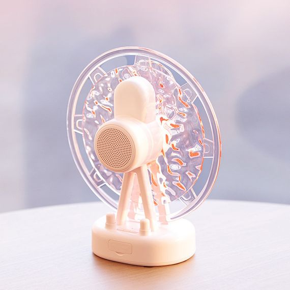 Проектор-ночник ZAY-L07 Sky Wheel 2in1 + Bluetooth колонка Pink | Зображення 1