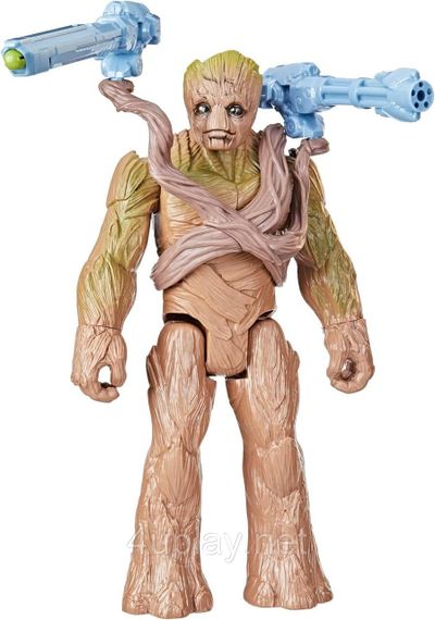 Игровая фигурка Грут Марвел Стражи Галактики Оригинал Marvel Studios Blast N Battle Groot Action Figure Hasbro | Зображення 4