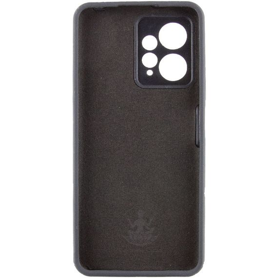 Чохол Silicone Cover Lakshmi Full Camera (AAA) для Xiaomi Redmi Note 12 4G Чорний / Black | Зображення 2
