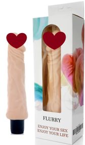 Вибратор BOSS Cyberskin - FLURRY, ( длина 20,3 см, диаметр 4,2 см ) BS4400006 sexstyle