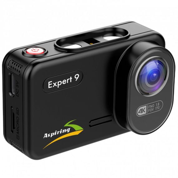 Відеореєстратор Aspiring Expert 9 Speedcam, WI-FI, GPS, 2K, 2 camers | Зображення 3