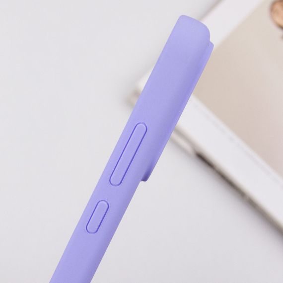 Чехол Silicone Cover Lakshmi (AAA) для Xiaomi Redmi Note 13 5G Сиреневый / Dasheen | Зображення 5