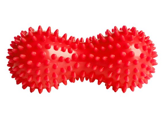 Масажний м'ячик EasyFit Goober із шипами червоний (EF-1072-R)