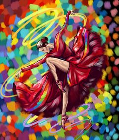 Картина за номерами 40*50 KpNe-01 Danko Toys PAINTING BY NUMBERS Вид 5